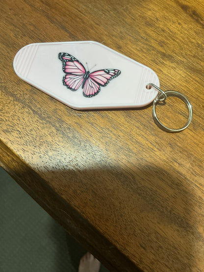 Hotel Keychains – Retro Motel Style