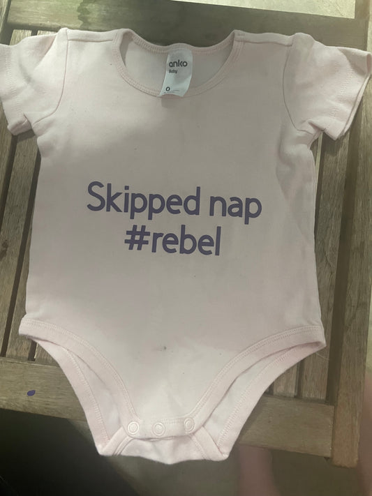 skipped nap rebel toddler shirts