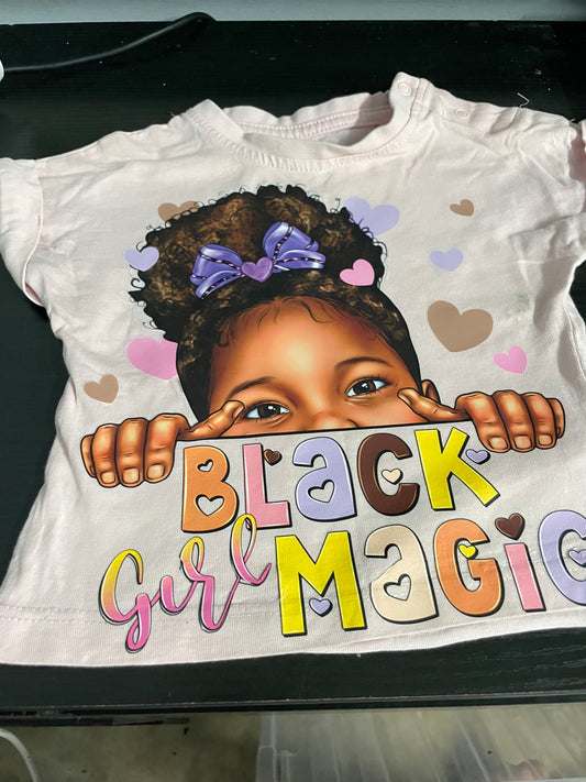 toddlers black magic short sleeve shirt and tank top