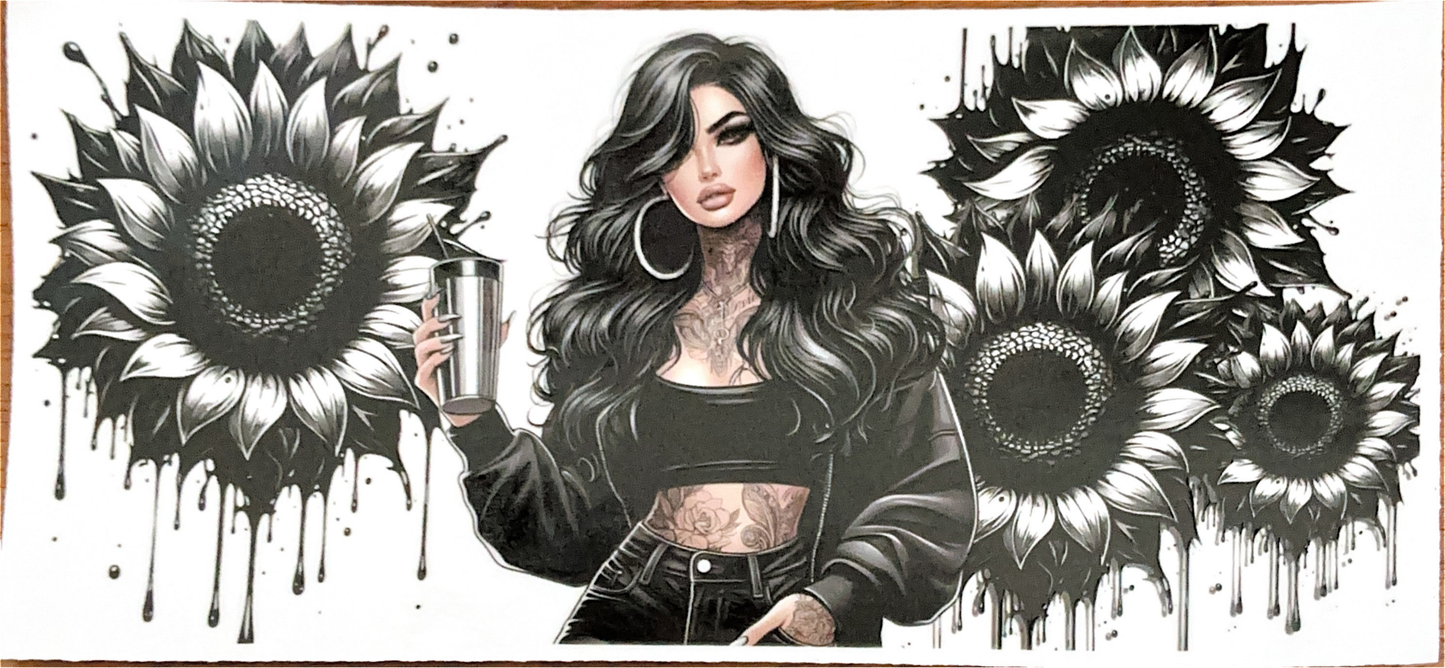 titanium-sunflower-tattoo-girl