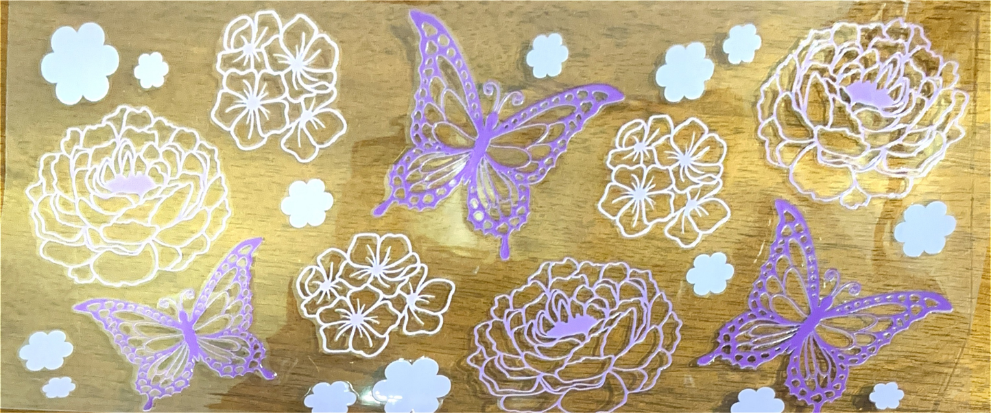 purple-floral-butterflies