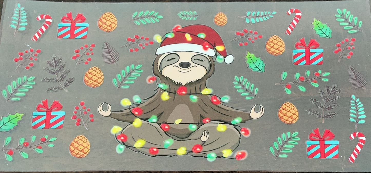 christmas-sloth
