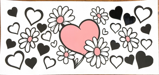pink-and-black-heart-daisy