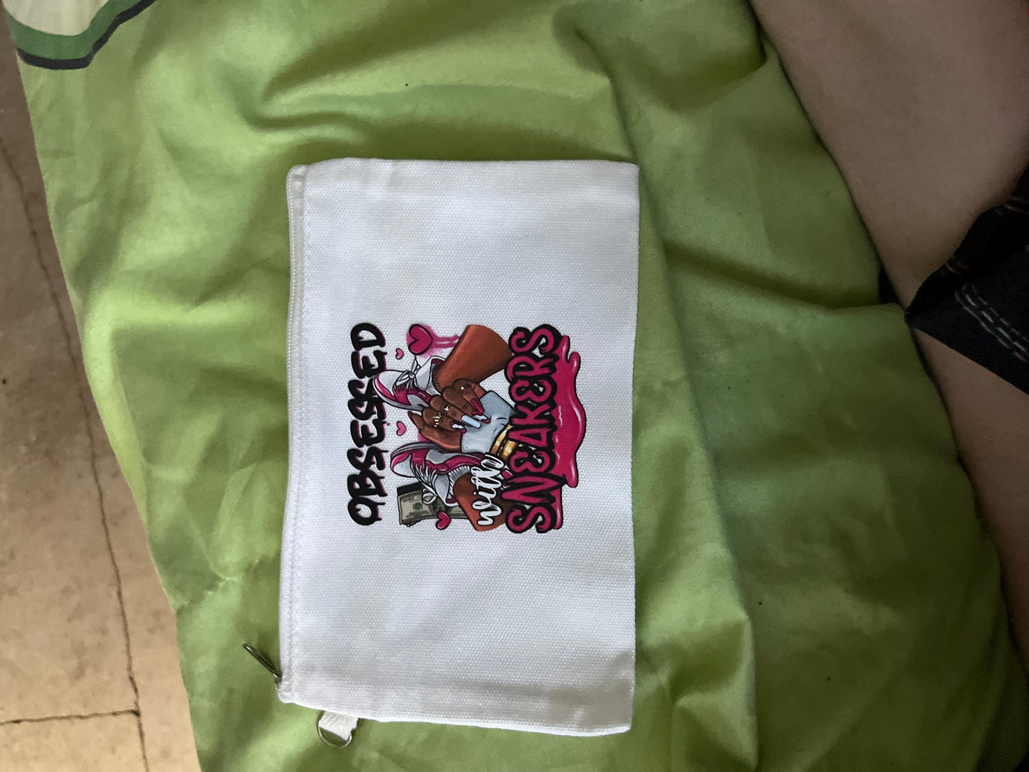 Canvas Zipper Pouch: Small Makeup Bag, Pencil Case